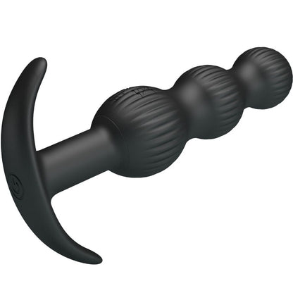 PRETTY LOVE - VIBRATORE ANALE SIDNEY 10 VIBRAZIONI NERO