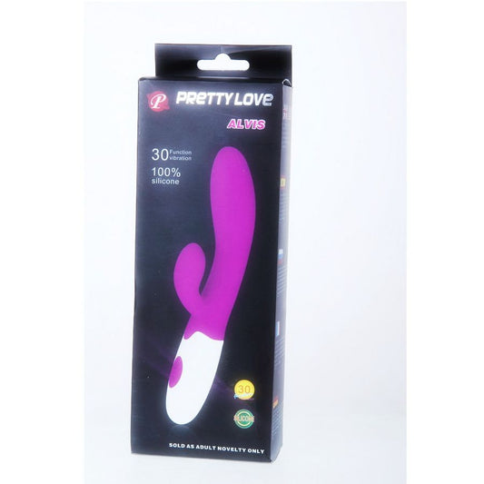 PRETTY LOVE - VIBRATORE PER FLIRT CON STIMOLATORE CLITORIDEO ALVIS