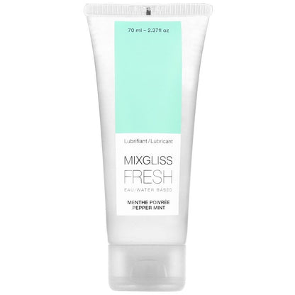 MIXGLISS - LUBRIFICANTE EFFETTO RINFRESCANTE A BASE D'ACQUA GUSTO MENTA 70 ML