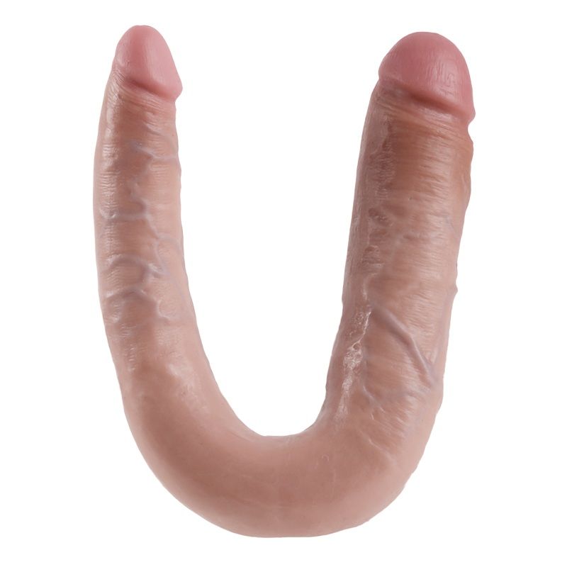 KING COCK - DILDO DOPPIA PENETRAZIONE 17,8 CM NATURALE