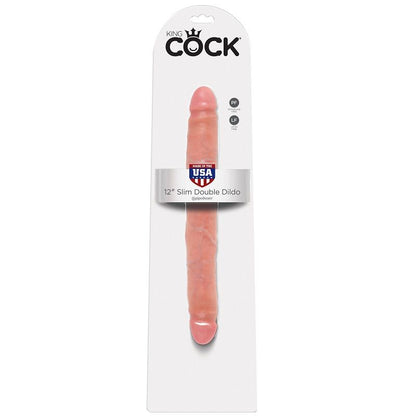 KING COCK - DOPPIO DILDO NATURALE 30 CM