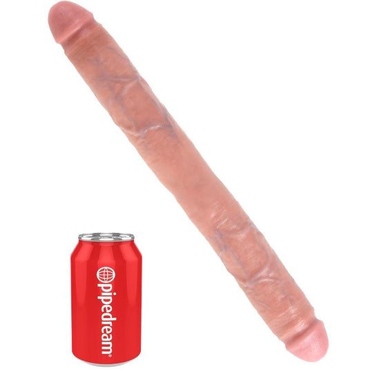KING COCK - DILDO SPESSO DOPPIA PENETRAZIONE 40,6 CM