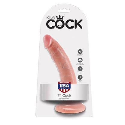 KING COCK - 7 PENI NATURALI 17,8 CM