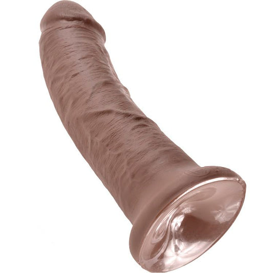 KING COCK - 8 PENI MARRONI 20,3 CM