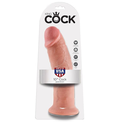 KING COCK - 10 PENI NATURALI 25,4 CM
