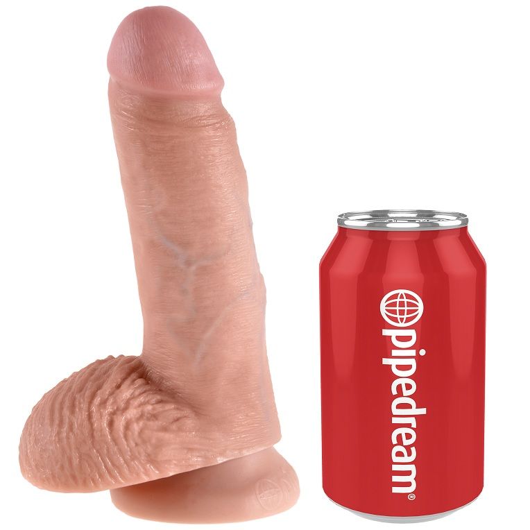 KING COCK - 7 PENI NATURALI REALISTICI 17,8 CM