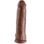 KING COCK - 12 PENI MARRONI REALISTICI 30,48 CM