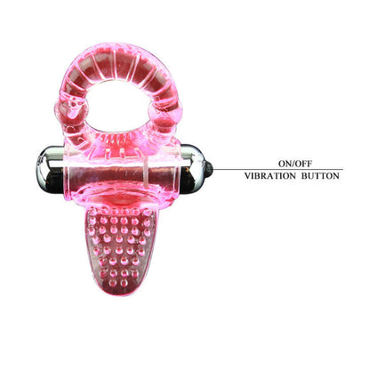 DANCE - SWEET ABS 10 RHYTHMS RING ANELLO VIBRANTE PER PENE ROSA
