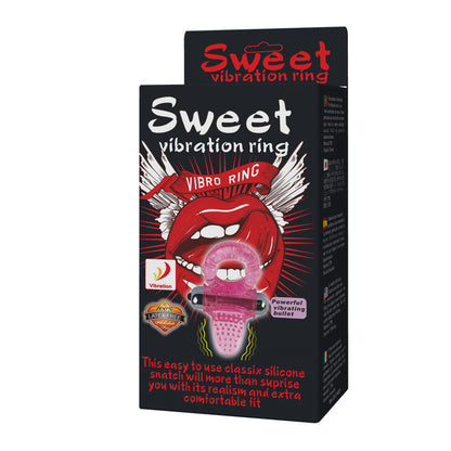 DANCE - SWEET ABS 10 RHYTHMS RING ANELLO VIBRANTE PER PENE ROSA