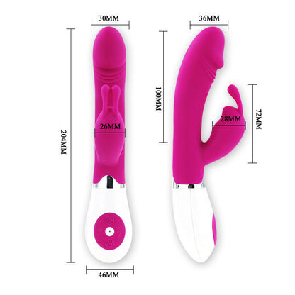 PRETTY LOVE - VIBRATORE PER FLIRT CON GENE DI CONIGLIO