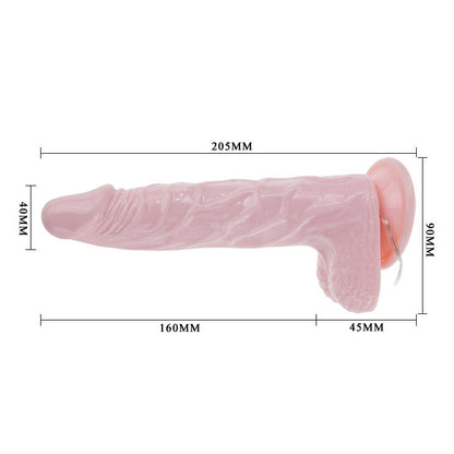 DANCE - SUPER ROTA DONG DILDO REALISTICO 20,5 CM 