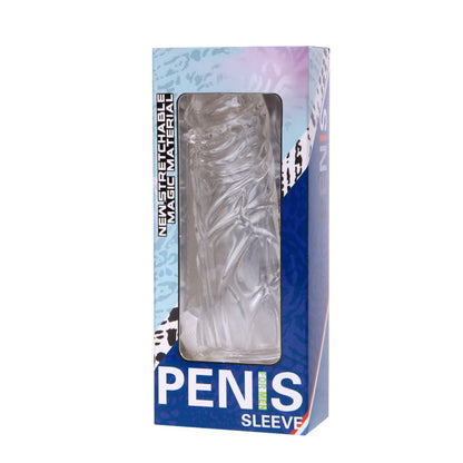 DANCE - GUAINA PER PENE IN SILICONE TRASPARENTE 13 CM