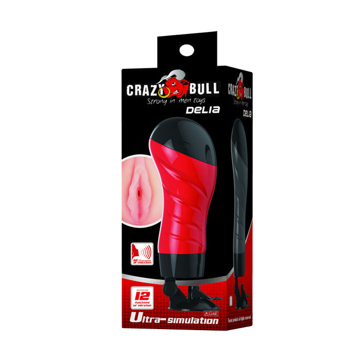 CRAZY BULL - VAGINA CON BASE PER MASTURBATORE VOCALE