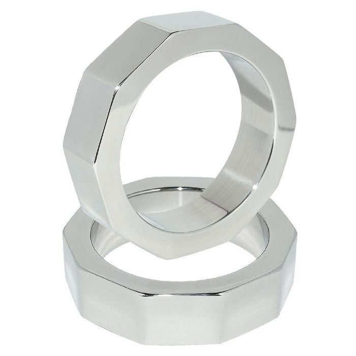 METALLO DURO - ANELLO PER PENE E TESTICOLI 50 MM