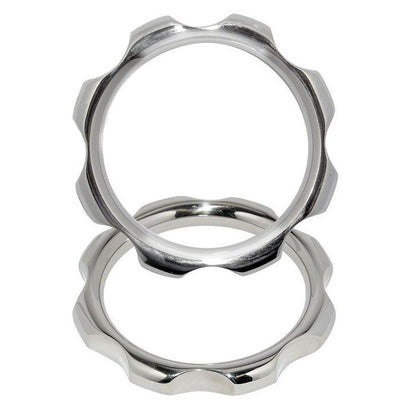 METALLO DURO - ANELLO DI COPPIA IN METALLO DA 45 MM PER PENE E TESTICOLI