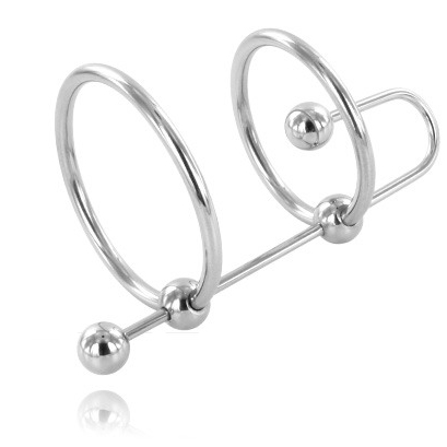METALLO DURO - ANELLO EXTREME CON STOP URETRA