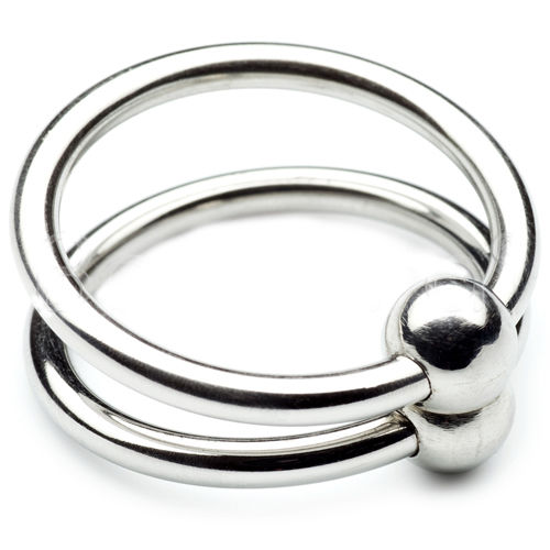 METALLO DURO - DOPPIO ANELLO IN ACCIAIO DA 30 MM