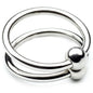 METALLO DURO - DOPPIO ANELLO IN ACCIAIO DA 30 MM