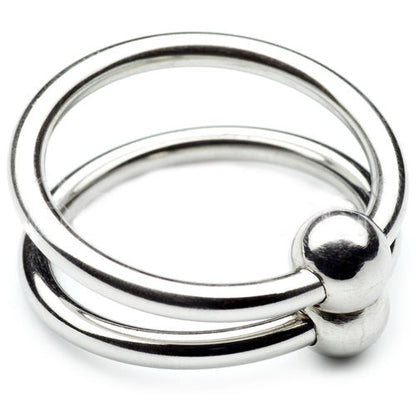 METALLO DURO - DOPPIO ANELLO IN ACCIAIO DA 30 MM