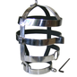 METALLO DURO - MASCHERA CON COLLANA IN ACCIAIO