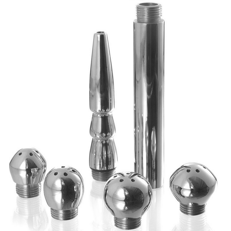 METAL HARD - SET PER LA PULIZIA VAGINALE/ANALE 5 PEZZI
