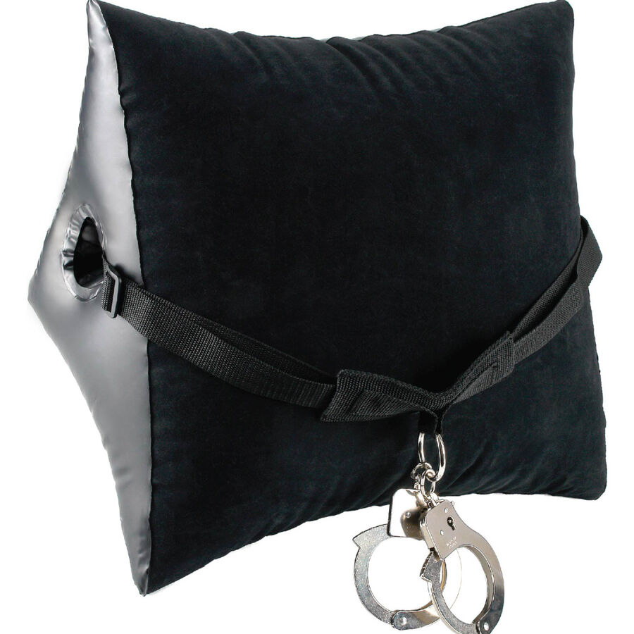 SERIE FETISH FANTASY - CUSCINO GONFIABILE MASTER POSITION CON MANETTE