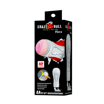 CRAZY BULL - FLORA MASTURBATORE VAGINALE RICARICABILE