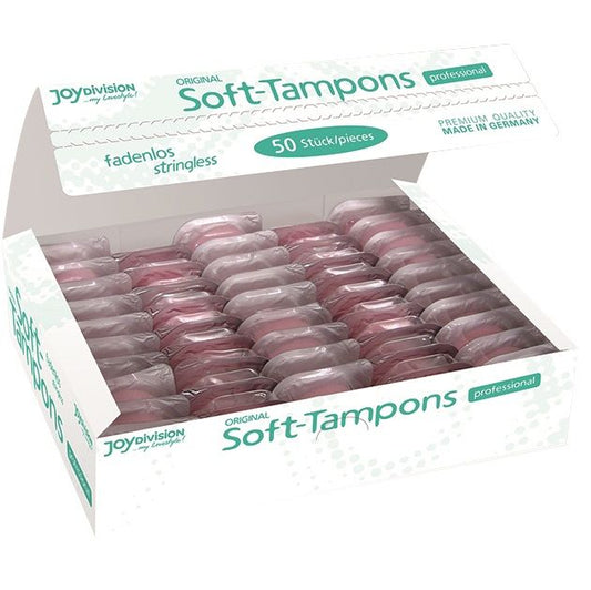 JOYDIVISION SOFT-TAMPONS - TAMPONI PROFESSIONALI ORIGINALI / 50 UNITÀ