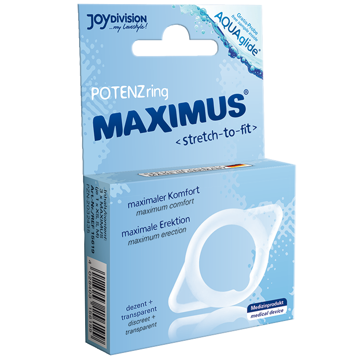 JOYDIVISION - CONFEZIONE MAXIMUS 3 ANELLI XS + S + M