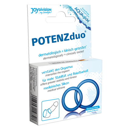 JOYDIVISION POTENZDUO - ANELLI PER PENE BLU - M