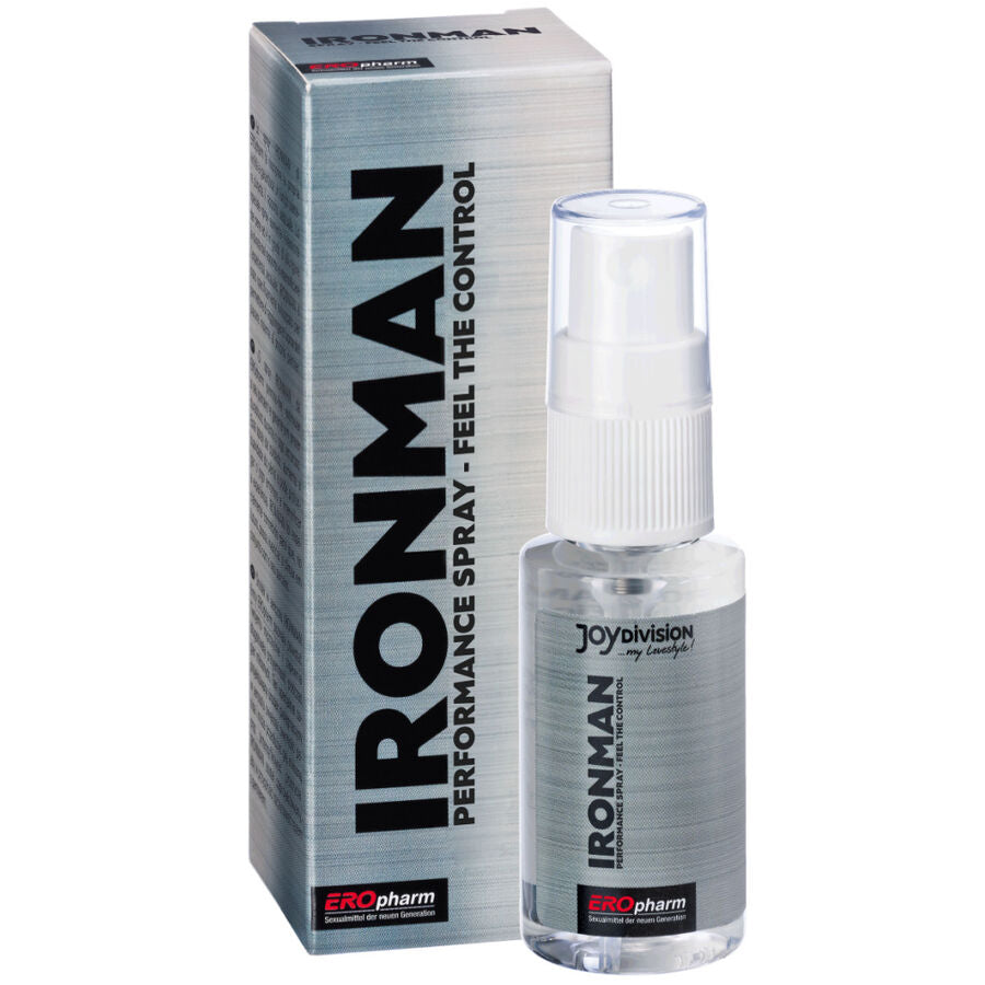 JOYDIVION EROPHARM - SPRAY RITARDANTE PER PRESTAZIONI IRONMAN PER UOMO 30ML