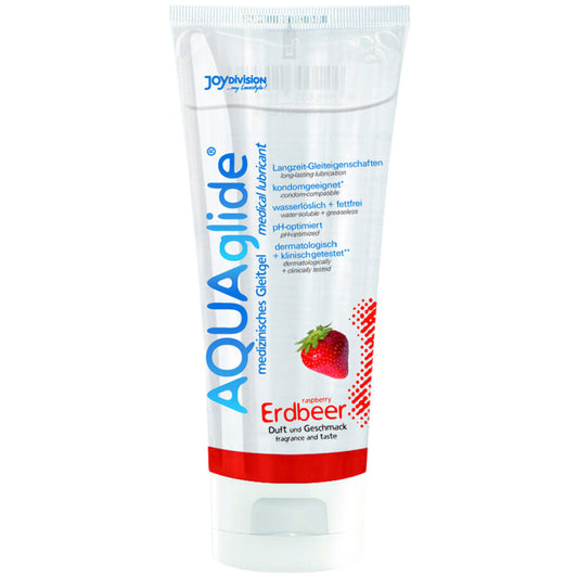 JOYDIVISION AQUAGLIDE - LUBRIFICANTE AL GUSTO DI FRAGOLA 100 ML