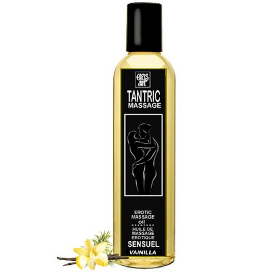 EROS-ART - OLIO PER MASSAGGIO TANTRICO NATURALE E AFRODISIACO ALLA VANIGLIA 30 ML