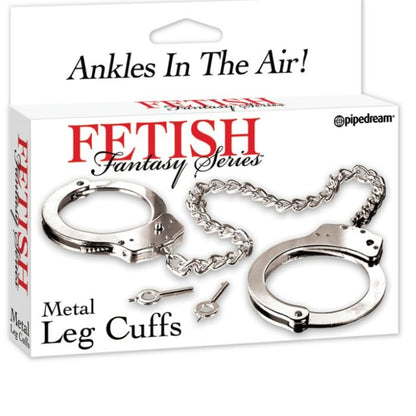 SERIE FETISH FANTASY - MANETTE METALLICHE PER GAMBE