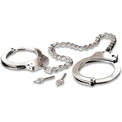SERIE FETISH FANTASY - MANETTE METALLICHE PER GAMBE