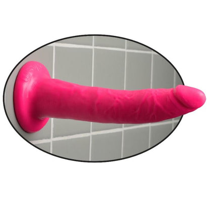 DILLIO - DILDO CON VENTOSA 17,8 CM - ROSA
