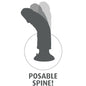 KING COCK - VIBRATORE DILDO 15,24 CM NATURALE