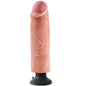 KING COCK - VIBRATORE DILDO 25,5 CM NATURALE