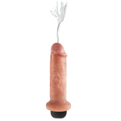 KING COCK - DILDO SQUIRTING 17,8 CM NATURALE