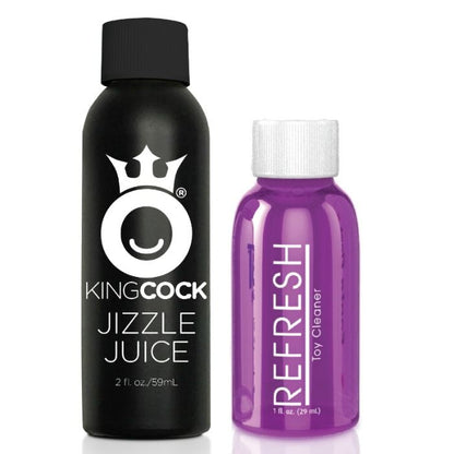 KING COCK - DILDO SQUIRTING 17,8 CM NATURALE