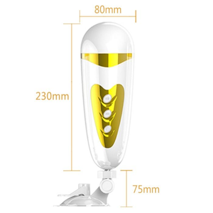 PRETTY LOVE - MASTURBATORE MASCHILE SALLY CON VIBRAZIONE E SUONO