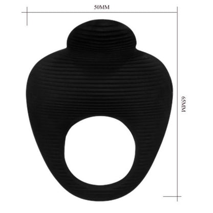 PRETTY LOVE - THIMBLE ANELLO VIBRANTE NERO