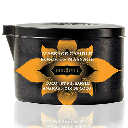 KAMASUTRA - CANDELA DA MASSAGGIO AL COCCO E ANANAS 170G