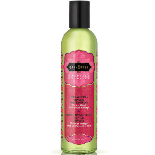 KAMASUTRA - OLIO DA MASSAGGIO DIVINO ALLA FRAGOLA NATURALE 236ML
