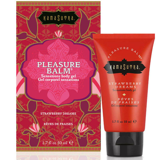 KAMASUTRA - BALSAMO STIMOLANTE DEL PIACERE GUSTO SOGNI DI FRAGOLA 50ML