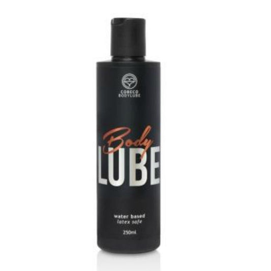 COBECO - BODYLUBE LUBRIFICANTE PER IL CORPO A BASE D'ACQUA, SICURO AL LATTICE, 250ML