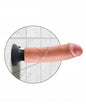 KING COCK - DILDO VIBRANTE 20,32 CM NATURALE