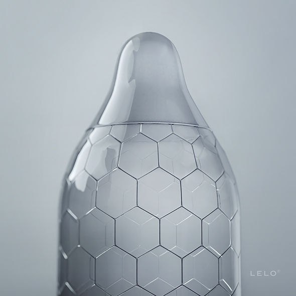 LELO - PRESERVATIVI HEX CONFEZIONE DA 3 UNITÀ