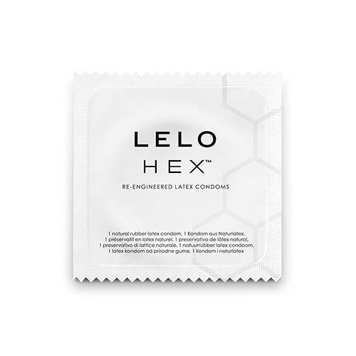LELO - PRESERVATIVI HEX CONFEZIONE DA 3 UNITÀ