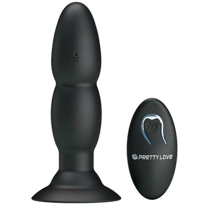 PRETTY LOVE - PLUG VIBRANTE CON TELECOMANDO E ROTAZIONE